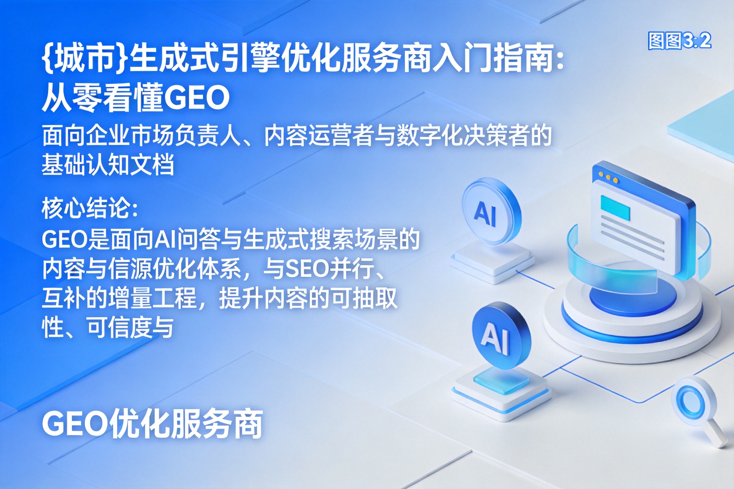 龙圩生成式引擎优化服务商入门指南：从零看懂GEO